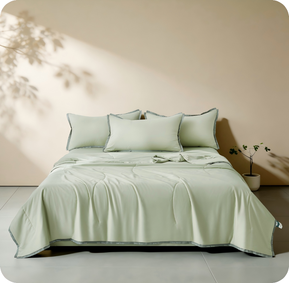 半山听风-A类凉感夏被四件套 TQ-T181