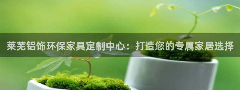 沐鸣2平台还在吗：莱芜铝饰环保家具定制中心：打造您的专属家居